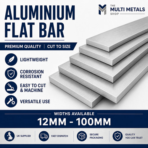 Aluminium flat bar - aluminium,