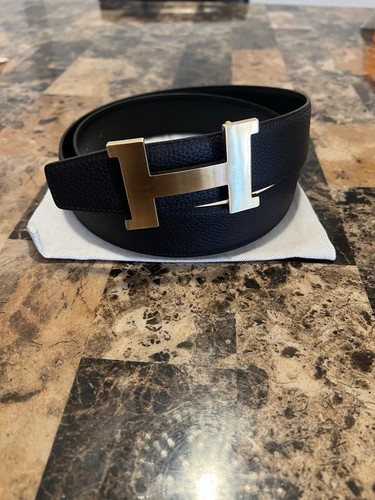 Hermes reversible solid - solid, black