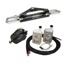 Baystar HYDRAULIC STEERING SYSTEM KIT up to 20ft Hoses 150HP MAX Boat Outboard