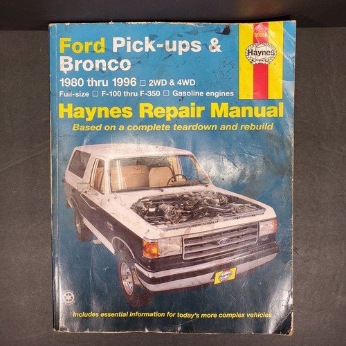 Haynes 1980 1996 ford - haynes, 1980-1996