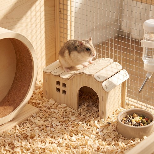 Wooden playhouse hedgehog - wooden,