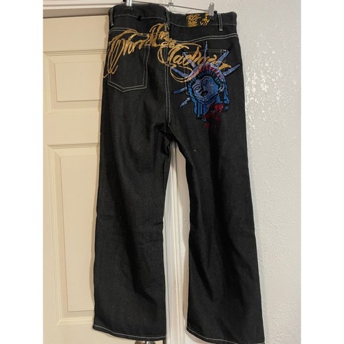 Christian audigier black - audigier, jeans