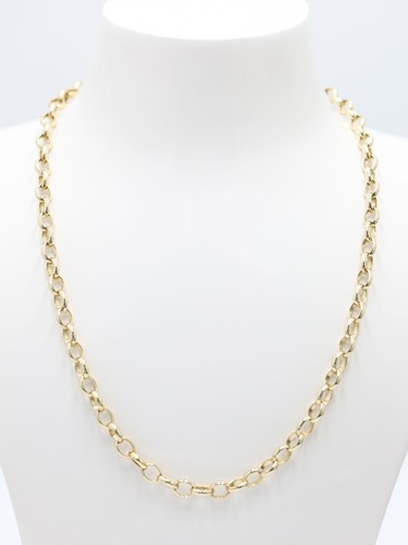 Solid gold belcher chain - solid,
