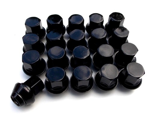 Black wheel nuts - x, fit
