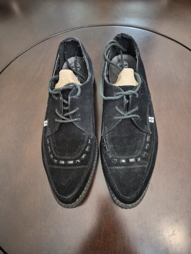 Black suede pointed - t.u.k.,