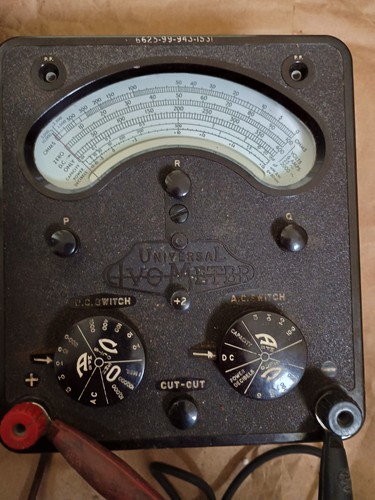 Vintage universal avometer - universal,