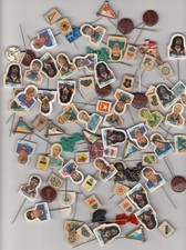 Vintage FOOTBALL CLUB pin badges Job Lot Dutch National Team Germany Clubs