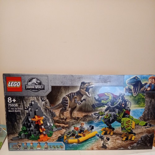 Lego jurassic world rex vs - jurassic, world: