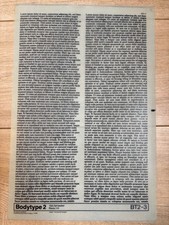 1 x Letraset Letter Transfer