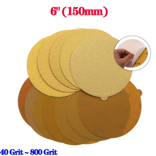 150mm sanding disc yellow - 150mm,