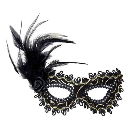 Black eyemask with - black,