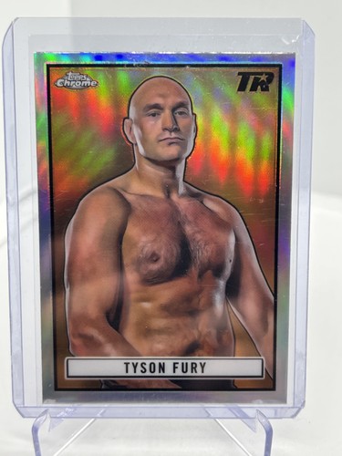 Tyson fury topps chrome - -,