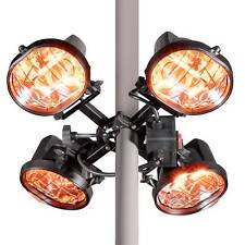 Folding Outdoor Heater for Gazebo/Patio, Four Panels