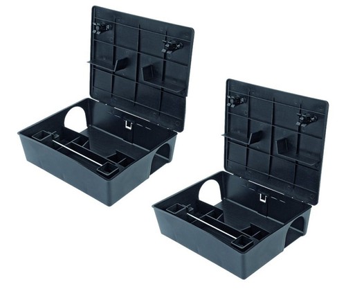 Rodent box trap - station,