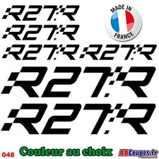 6 stickers stickers Renault Sport R27R 20cm - Clio Megane Twingo - 048