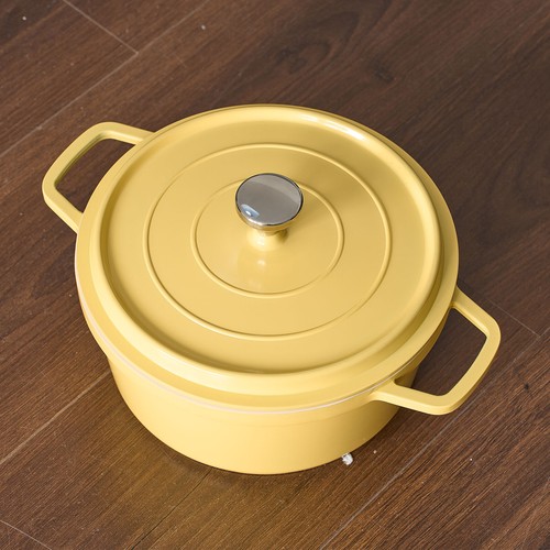 Enamelled non stick casserole - enamelled, non-stick