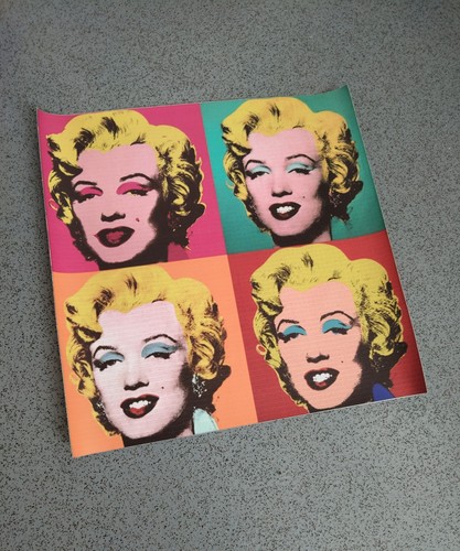 Marilyn monroe squares face - squares,