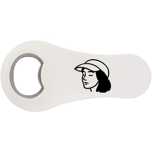 Peaceful woman wearing cap - 'peaceful, a