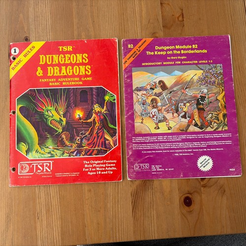 Dungeons dragons basic set - dungeons,
