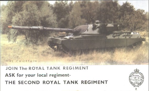 Royal tank regiment chieftain - tank,