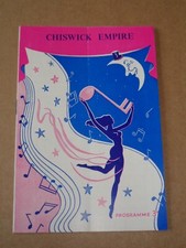 Tony Brent 1955 Empire, Chiswick Concert Programme (Spike Milligan)