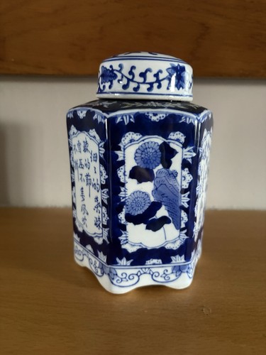 Vintage chinese blue white - blue,