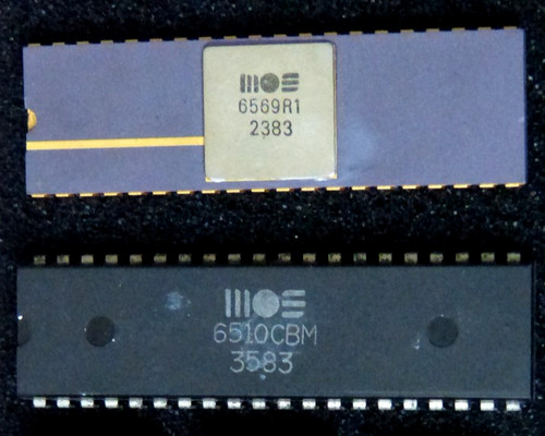 Commodore chips 6569 vic - 6569,