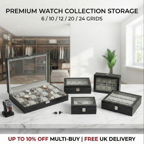 Mens watch box display - box, case