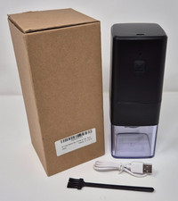 Electric burr coffee bean grinder