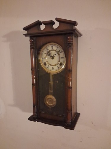 Vintage wall clock working - vintage,