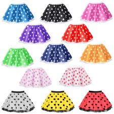 GIRLS KIDS 50s 12" NET UNDER