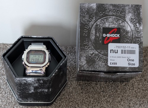Casio full metal shock - metal, g-shock