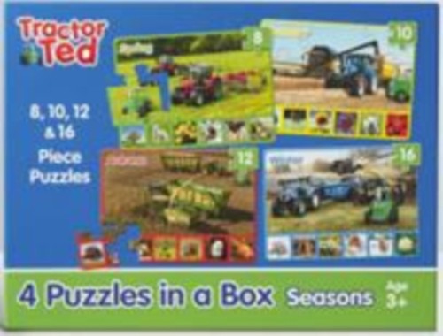 Tractor ted puzzles - ted, in