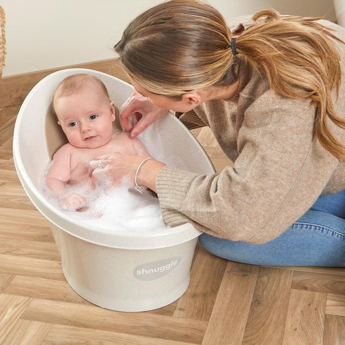 Shnuggle baby bath tub grey - shnuggle,