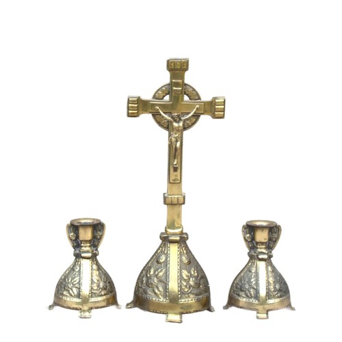 Religious antique crucifix 2 - antique,