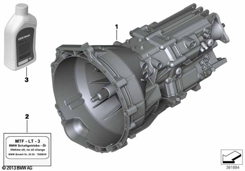Bmw genuine manual gearbox - genuine,
