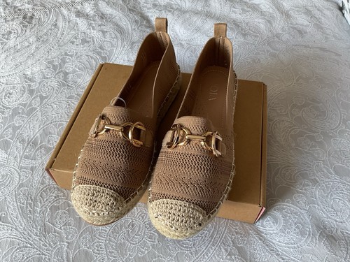 Ladies material loafer - loafer, six