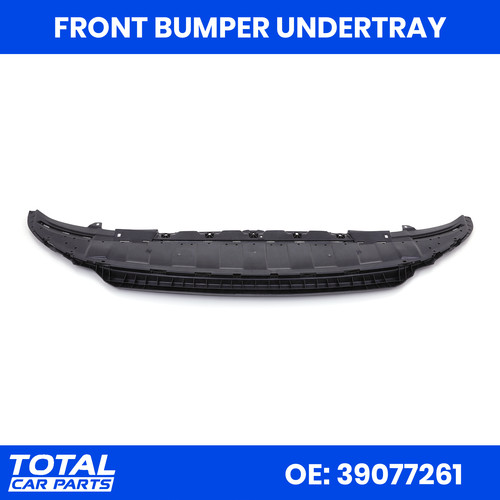 Front bumper undertray cover - bumper,