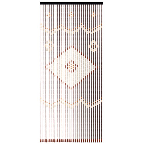 208cm wooden beaded - wooden, door