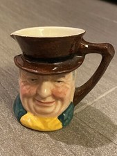 Sandland Character Lancaster Handpainted Hanley England Vintage Toby Jug