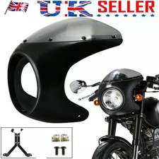 7" Black Universal Motorcycle