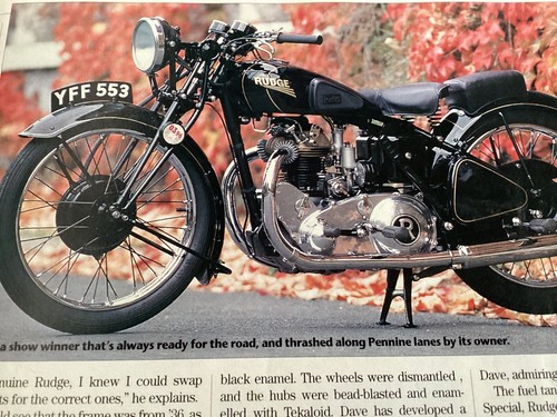 Rudge ulster dave - dave, spray