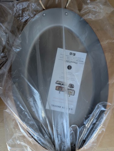 Mauviel 150b oval frying - oval, pan