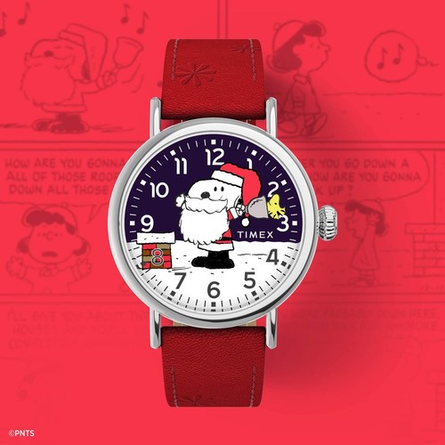 New timex peanuts santa - timex, peanuts®