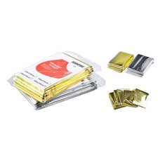 Insulating Mylar Space Blanket Essential Gear for Survival and First Aid