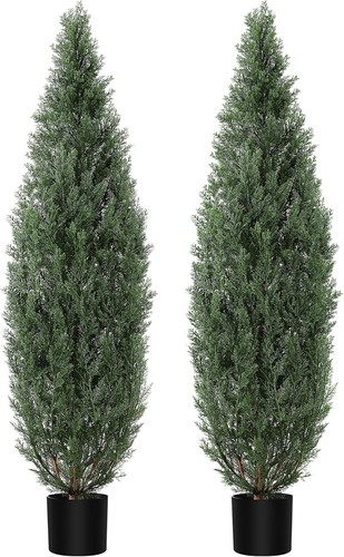Artificial topiary tree 2pc - topiary,
