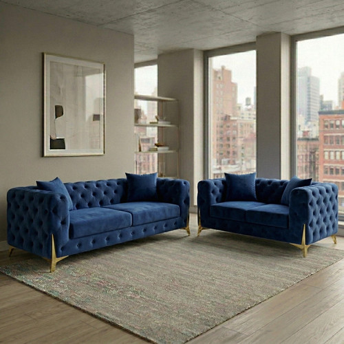 Brand italian chesterfield - chesterfield, 3+2