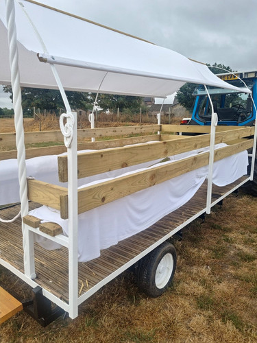 Single axle flatbed farm - single,