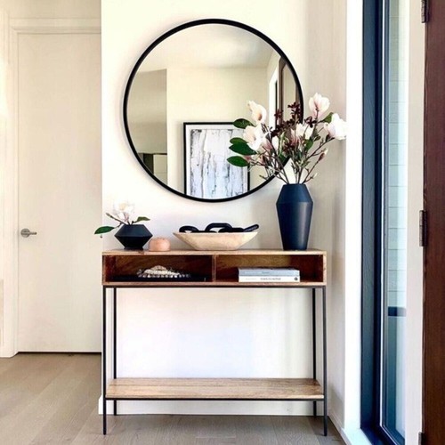 Round wall mirror large - wall,