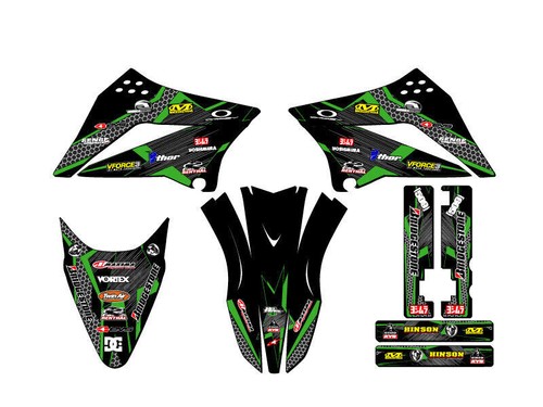 2010 2025 klx 110 podium - podium, black